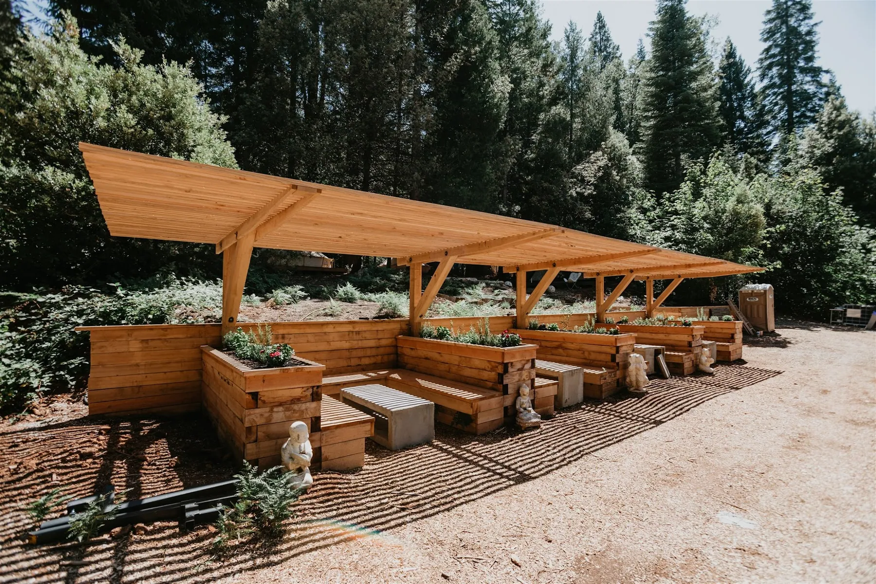 Glamping tent