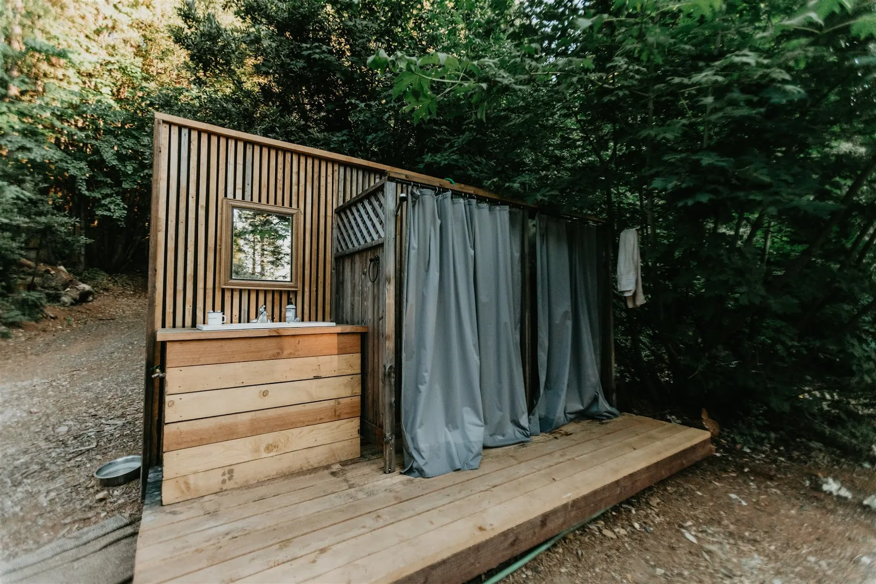 Glamping tent